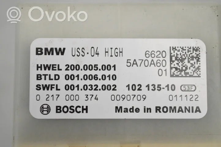 BMW 3 G20 G21 Centralina/modulo sensori di parcheggio PDC 5A70A60