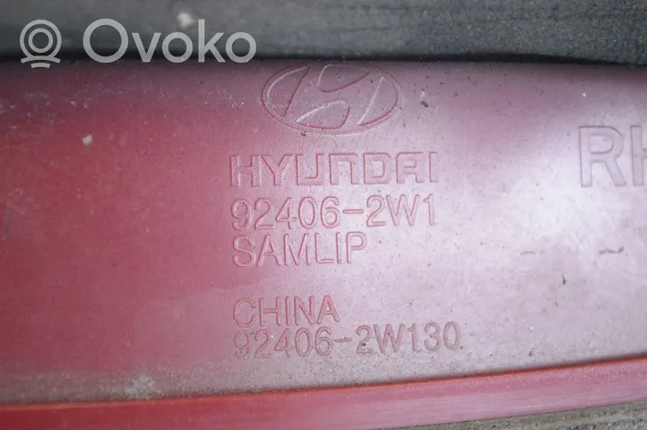 Hyundai Santa Fe Lampy tylnej klapy bagażnika 924062W1