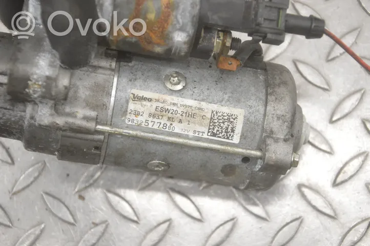 Citroen C4 III e-C4 Motorino d’avviamento 9832577880