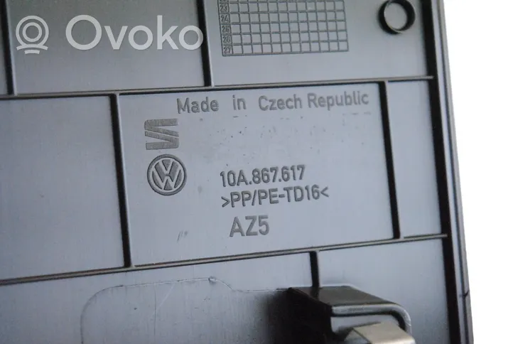 Volkswagen ID.3 Rivestimento laterale della consolle centrale posteriore 10A867617