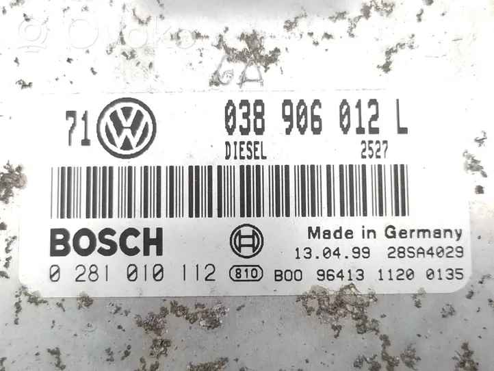 Volkswagen Golf SportWagen Moottorin ohjainlaite/moduuli (käytetyt) 038906012L