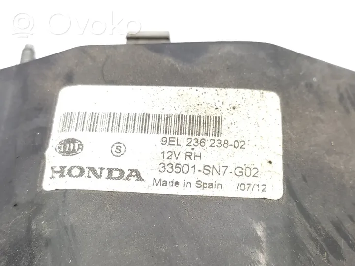 Honda Accord Żarówka lampy tylnej 33501SN7G02