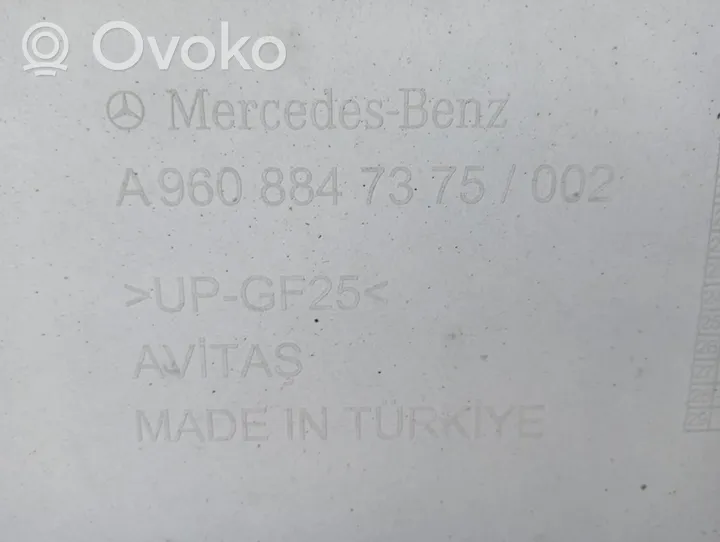 Mercedes-Benz Actros Garniture de marche-pieds / jupe latérale A9608847375