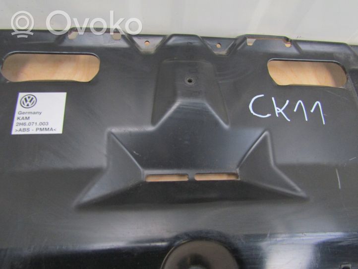 Volkswagen Amarok Cache de protection inférieur de pare-chocs avant 2h6071003