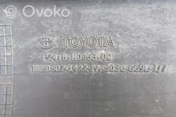 Toyota Hilux (N50, N60, N70) Apdailinė priekinio bamperio juosta PZ415-N0953-00