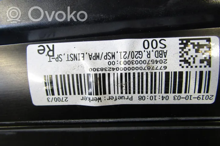 BMW 3 G20 G21 Listwa progowa przednia / nakładka 51778069382