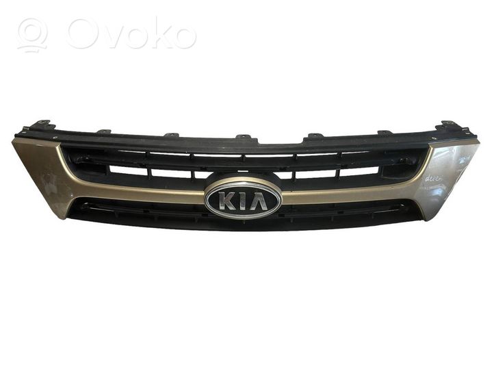 KIA Carnival Front bumper upper radiator grill 863504D100