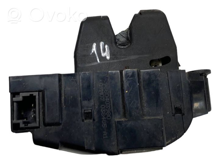 Citroen C4 I Zamek klapy tylnej / bagażnika 9660403980