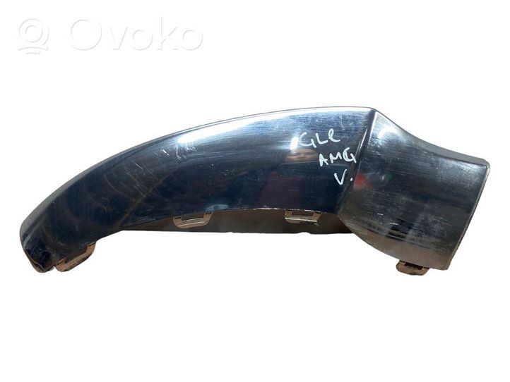 Mercedes-Benz GLE (W166 - C292) Rivestimento del pannello parte angolare del paraurti anteriore A2928850400