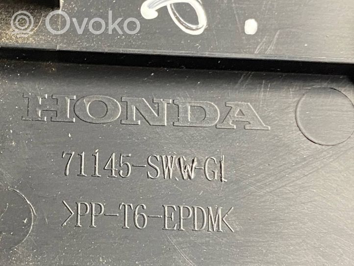 Honda CR-V Support de plaque d'immatriculation 71145SWWG1