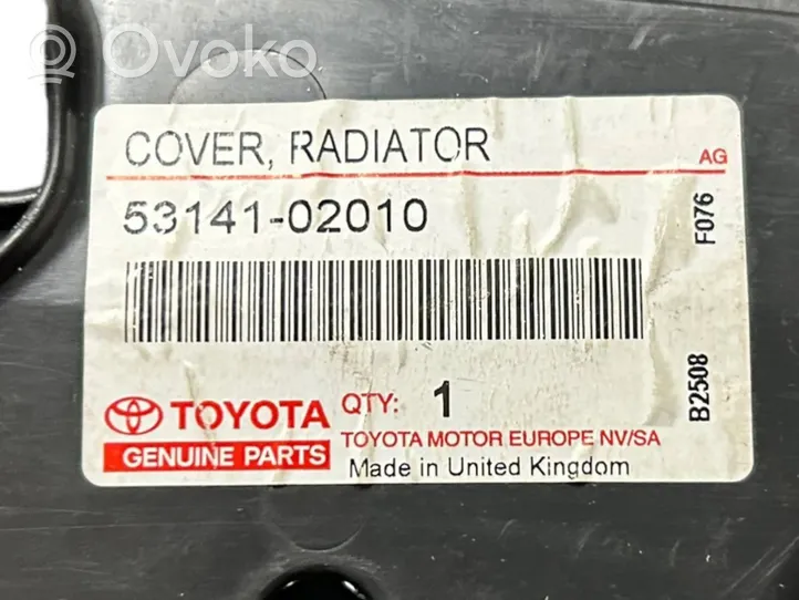Toyota Corolla E120 E130 Moldura embellecedora del gancho del capó/tapa del motor 5314102010