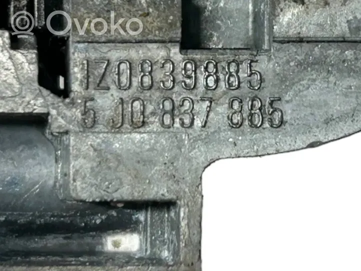 Skoda Octavia Mk2 (1Z) Maniglia esterna/staffa portiera posteriore 1Z0839885