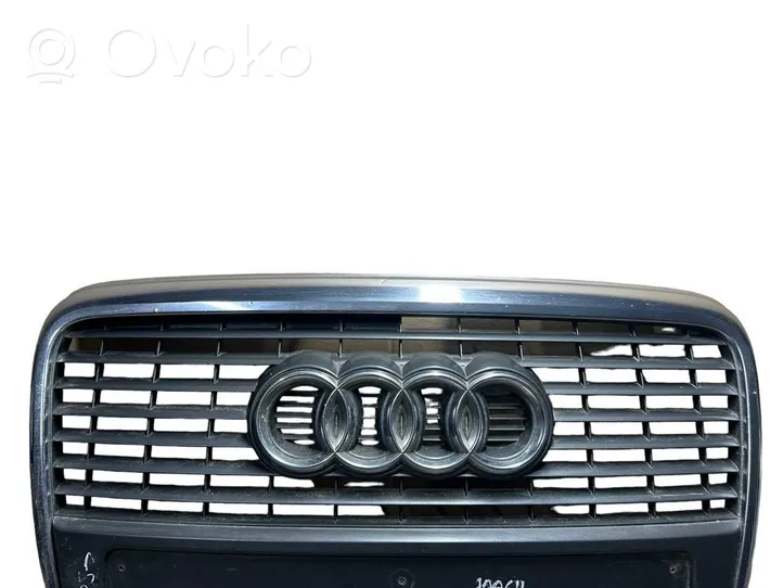 Audi A6 S6 C6 4F Rejilla superior del radiador del parachoques delantero 4F0853651S