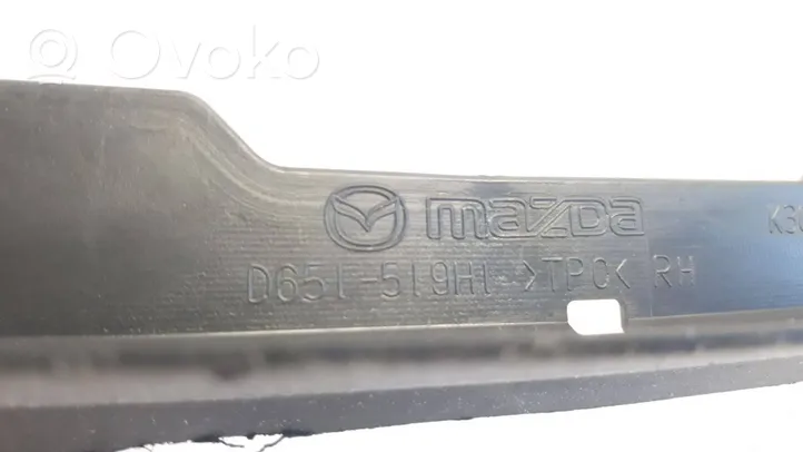 Mazda 2 Labbro del paraurti anteriore D651519H1