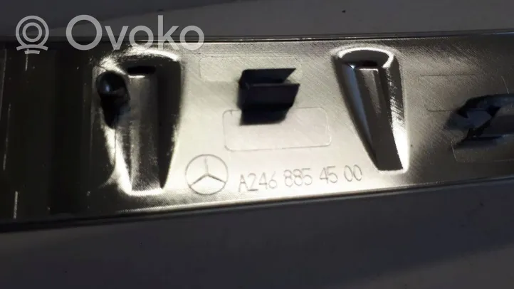 Mercedes-Benz B W246 W242 Zierleiste Stoßstange Stoßfänger hinten A2468854500