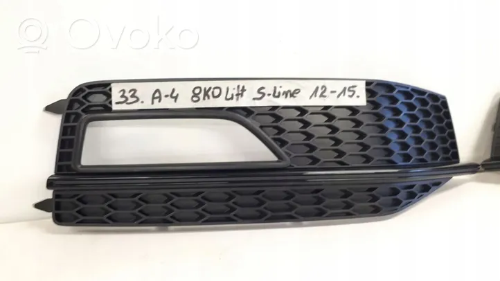 Audi A4 S4 B8 8K Grille inférieure de pare-chocs avant 