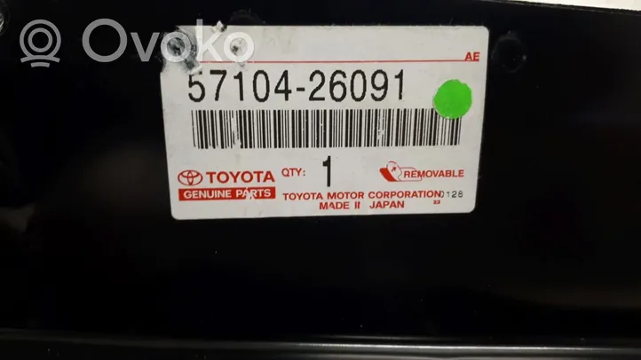 Toyota Hiace (H100) Jäähdyttimen alatuen suojapaneeli 5710426091