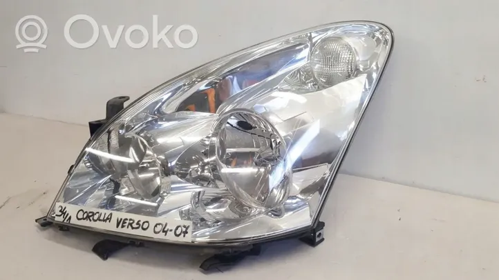 Toyota Corolla Verso AR10 Lampa przednia 