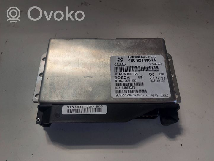 Audi A6 S6 C5 4B Module de contrôle de boîte de vitesses ECU 4B0927156ES