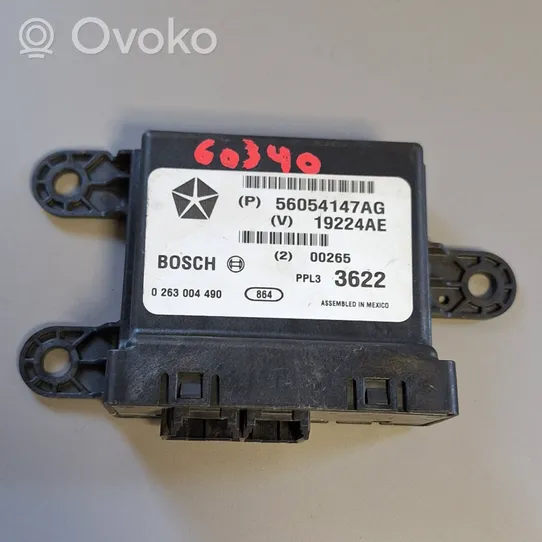 Jeep Grand Cherokee Pysäköintitutkan (PCD) ohjainlaite/moduuli 56054147AG