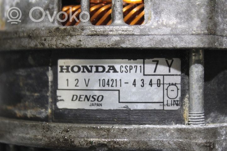 Honda CR-V Alternator 1042114340