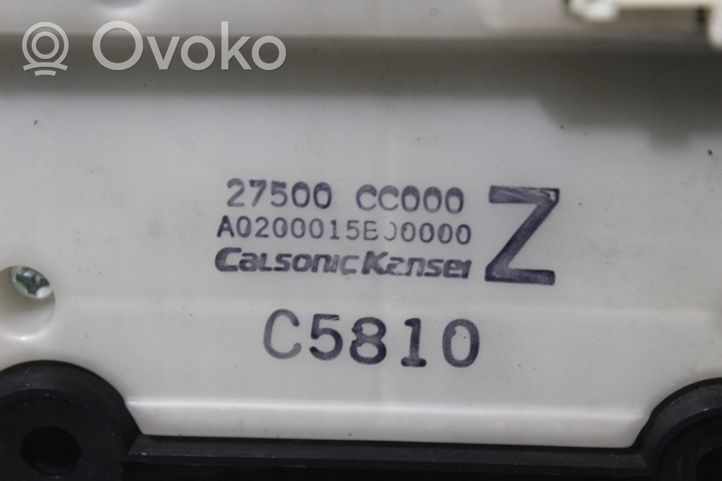 Nissan Murano Z50 Centralina del climatizzatore 27500CC000