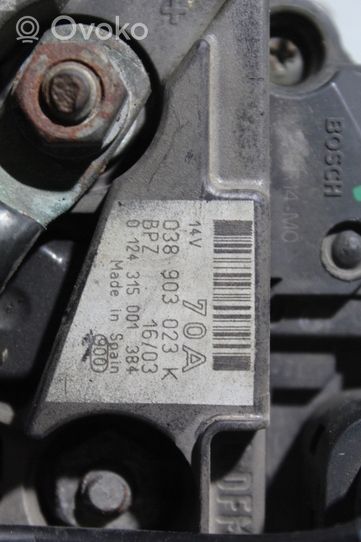 Seat Cordoba (6L) Generator/alternator 038903023