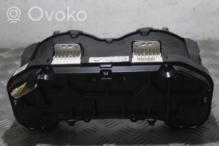 Toyota Corolla E140 E150 Tachimetro (quadro strumenti) 8380002P2