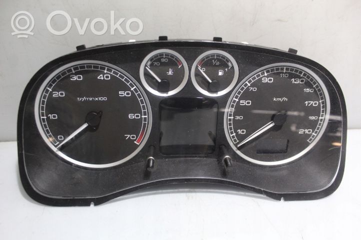 Peugeot 307 Horloge 9655476380