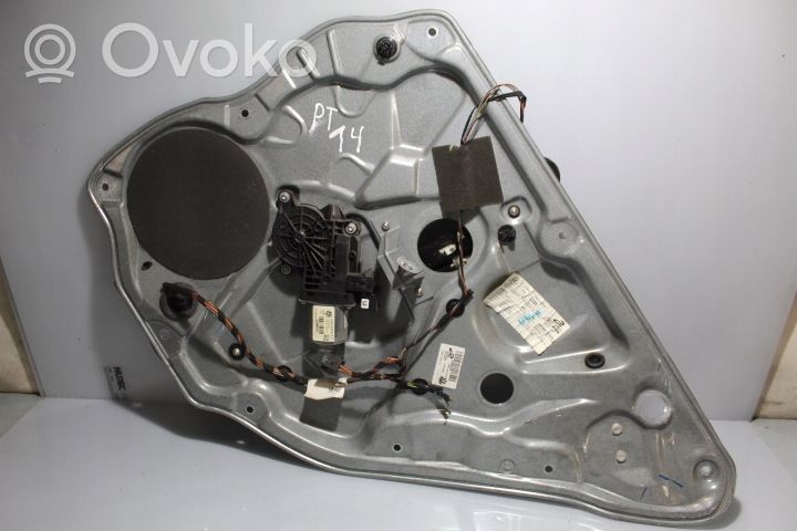 Volkswagen Polo IV 9N3 Rear window lifting mechanism without motor 6Q4839402ZL