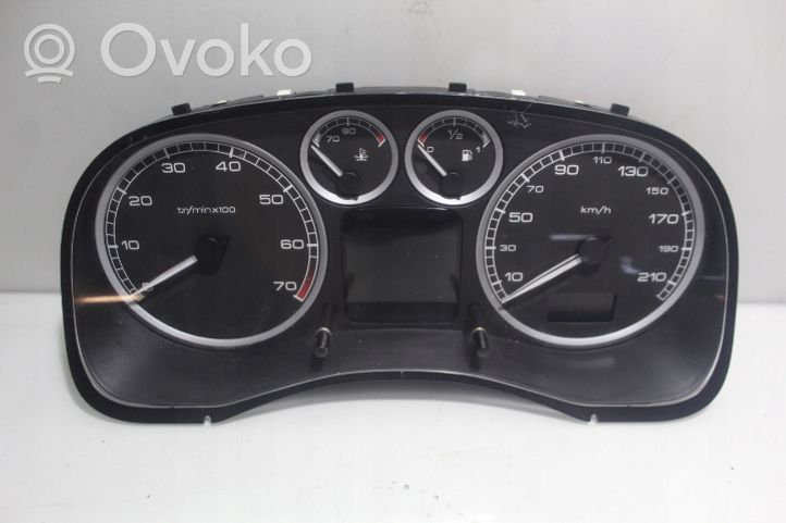 Peugeot 307 Horloge 9651299480E