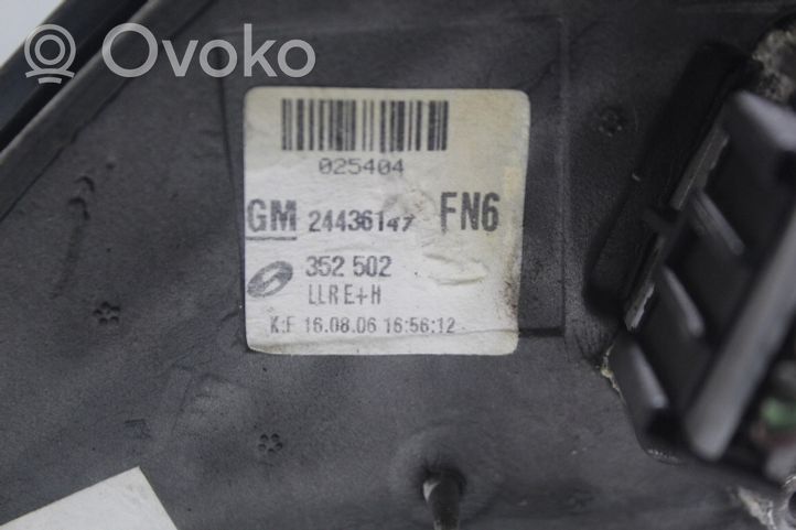 Opel Vectra C Elektryczne lusterko boczne drzwi przednich 24436147