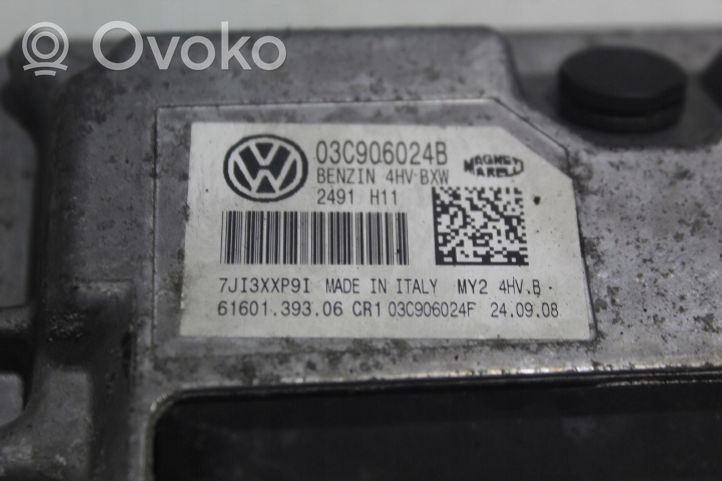 Skoda Fabia Mk2 (5J) Komputer / Sterownik ECU silnika 