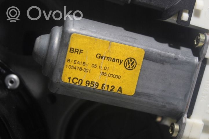 Volkswagen Bora Mechanizm podnoszenia szyby tylnej bez silnika 