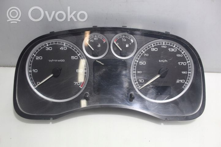 Peugeot 307 Horloge 21655300-4