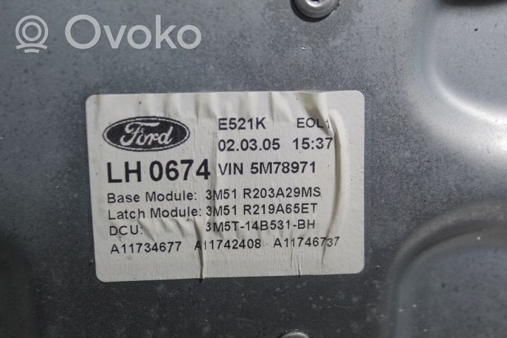 Ford Focus C-MAX Front window lifting mechanism without motor 