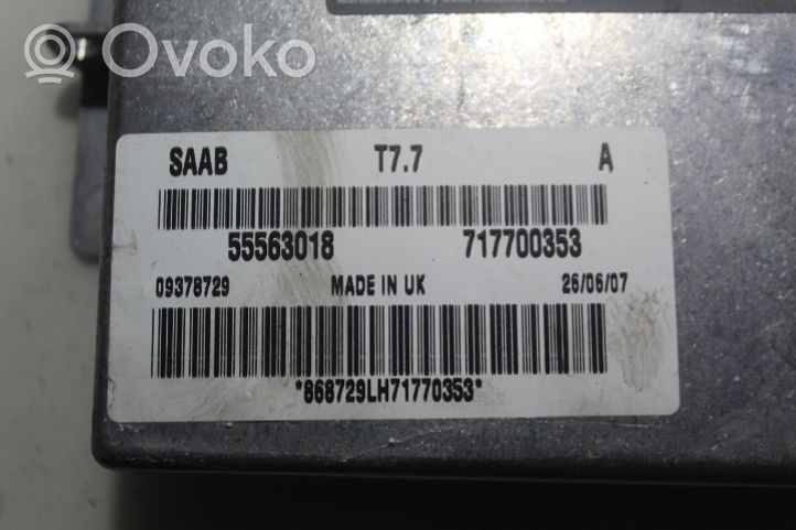 Saab 9-5 Unité de commande, module ECU de moteur 717700353