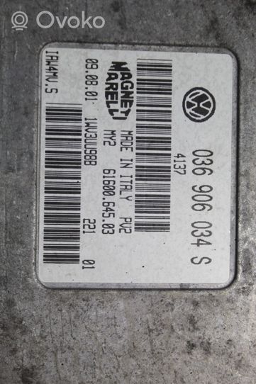 Volkswagen Polo Komputer / Sterownik ECU silnika 61600.645.03