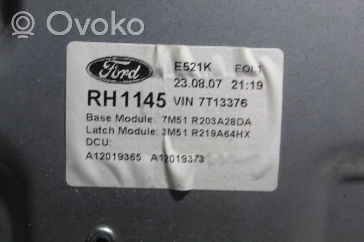 Ford C-MAX I Mechanizm podnoszenia szyby przedniej bez silnika 