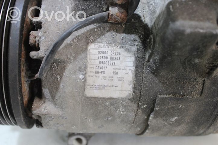 Nissan Qashqai Compressore aria condizionata (A/C) (pompa) 