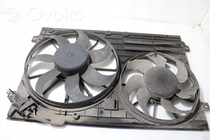 Volkswagen PASSAT B6 Ventilateur, condenseur de climatisation 