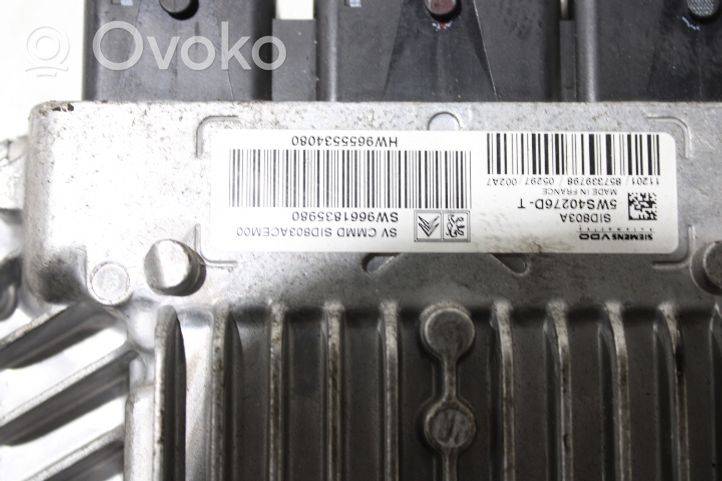 Peugeot 307 Komputer / Sterownik ECU silnika 