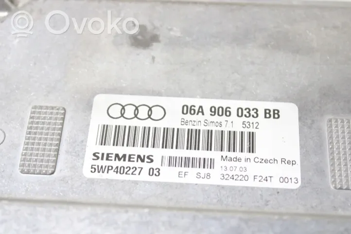 Audi A3 S3 8P Engine control unit/module ECU 