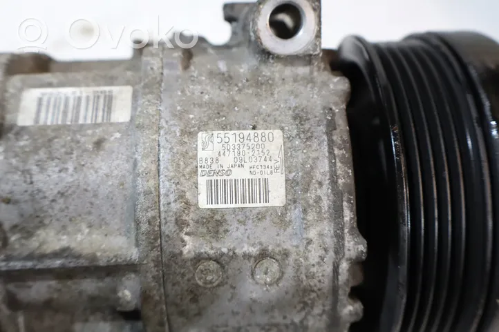 Fiat Linea Ilmastointilaitteen kompressorin pumppu (A/C) 5D3375200