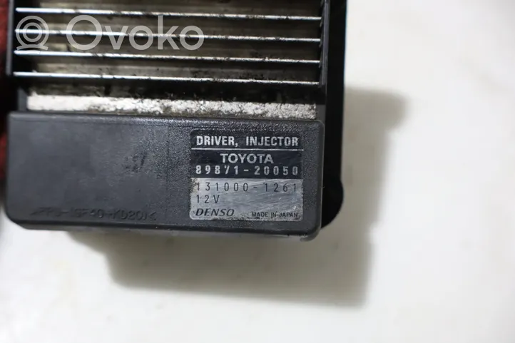 Toyota Avensis Verso Degvielas inžektoru - sprauslu vadības bloks 