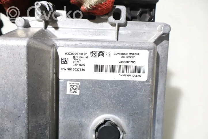 Peugeot 208 Motorsteuergerät ECU 