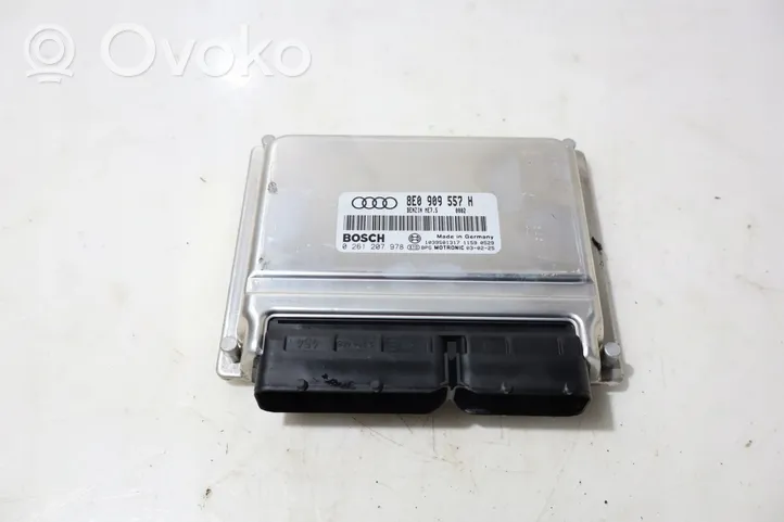 Audi A4 S4 B6 8E 8H Unité de commande, module ECU de moteur 0261207978