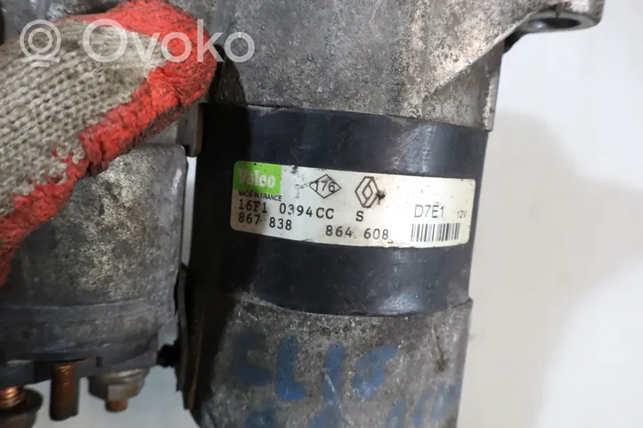 Renault Clio II Starter motor D7E1