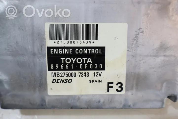 Toyota Corolla E120 E130 Komputer / Sterownik ECU silnika 