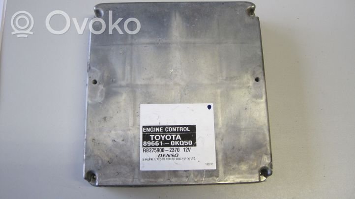 Toyota Hilux (AN10, AN20, AN30) Calculateur moteur ECU 89661OKQ50